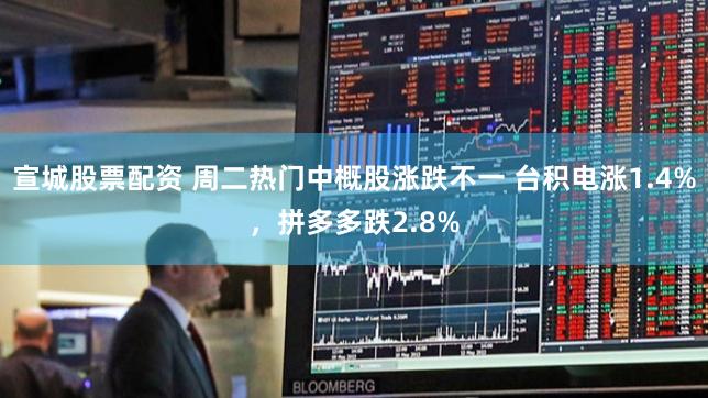 宣城股票配资 周二热门中概股涨跌不一 台积电涨1.4%，拼多多跌2.8%