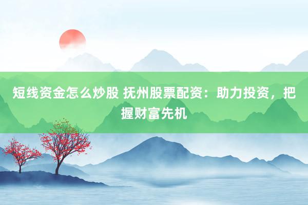 短线资金怎么炒股 抚州股票配资：助力投资，把握财富先机